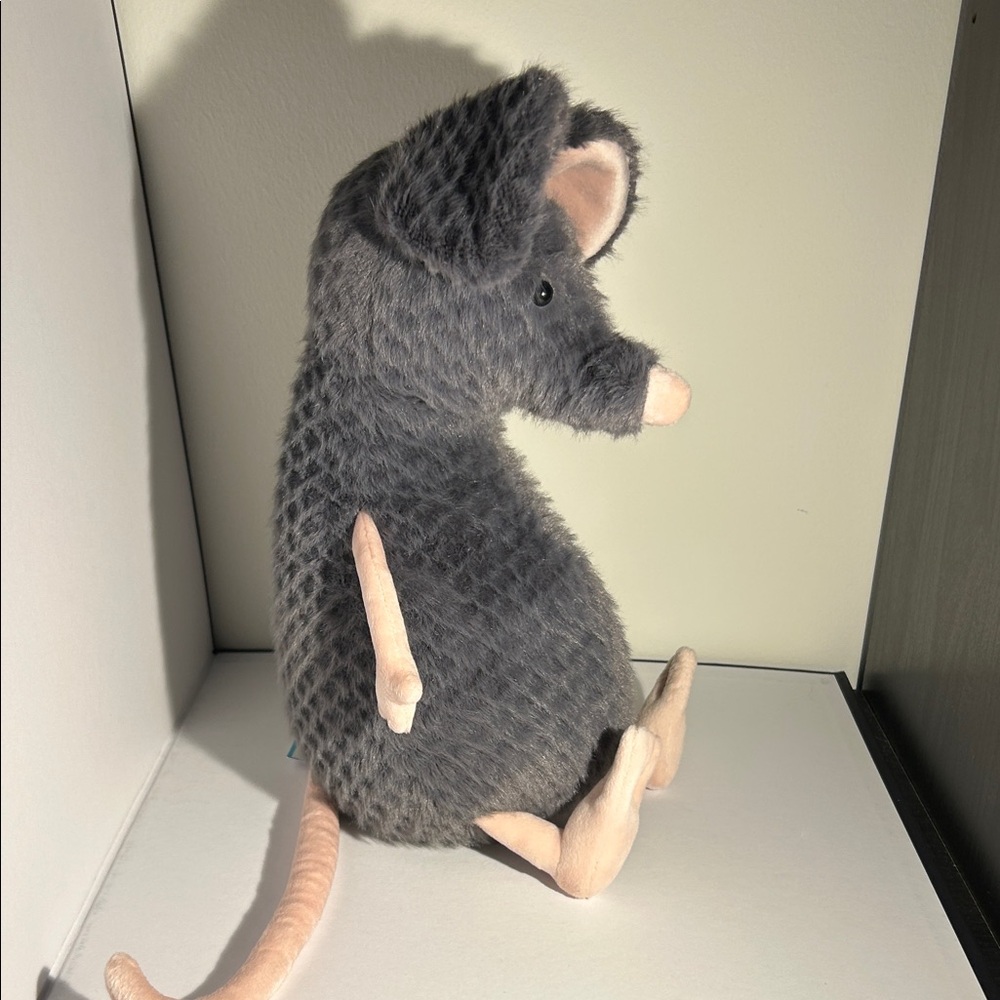 Jellycat Plush Mouse Toy - Gray and Cream - Picture 4 of 7
